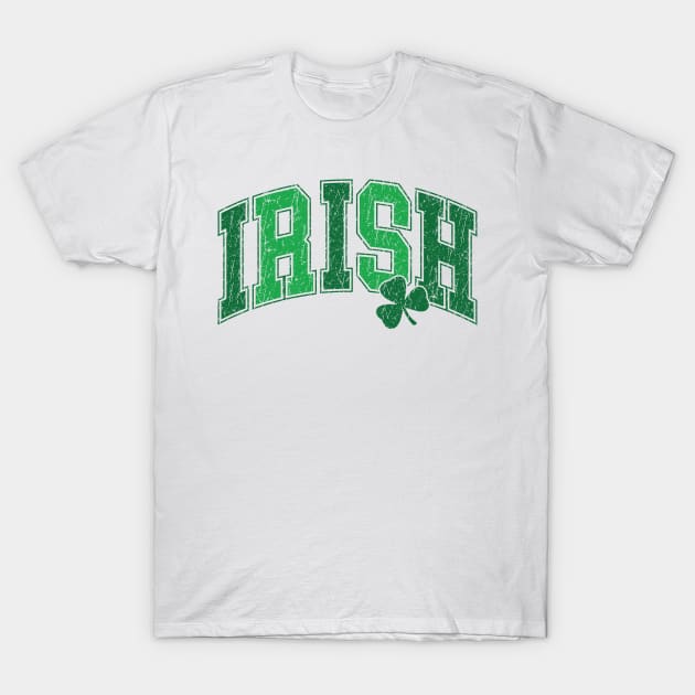 St. Patrick Irish Retro T-Shirt by EdSan Designs